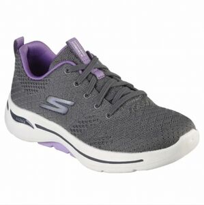 Skechers Air-Cooled Arch Fit Women's Charcoal and Lavender Sneakers 8.5